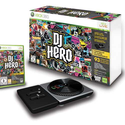 Xbox 360 DJ Hero Turntable